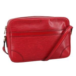 LOUIS VUITTON Epi Trocadero 27 Shoulder Bag Red M52317